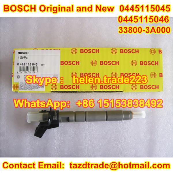 BOSCH Original Injector 0445115045 /0445115046 /33800-3A000 / 338003A000 for