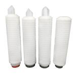 PP Pleated Filter Cartridge 1 kg Weight for Optical Mirror Resin Monomer OD 68