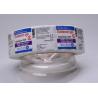 Buy cheap Customised adhesive plastic PP PE PET sticker label for vial packaging from wholesalers