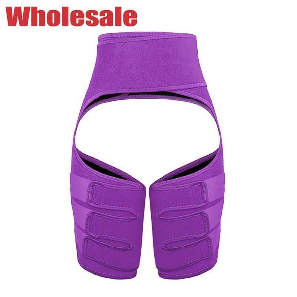 Buy cheap Purple Three Thigh Belts 2 In 1 Butt Lifter And Thigh Trimmer from wholesalers