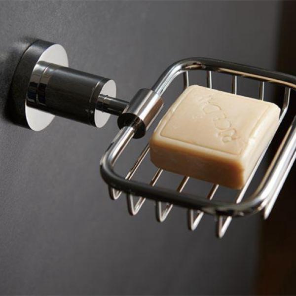 Buy cheap Dry And Clean Wall Mounted Soap Dish Holders Polished Gold Drain Design from wholesalers