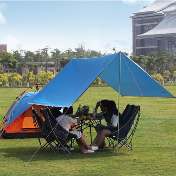 Buy cheap Hexagonal Vinyl Outdoor Camping Canopy Polyester Extra Large Sun Shade from wholesalers