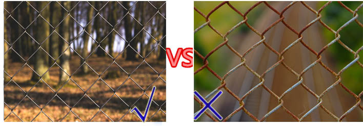 1.8m height of Galvanized Cyclone chain wire/ Chain-Link Fence Gate Victoria