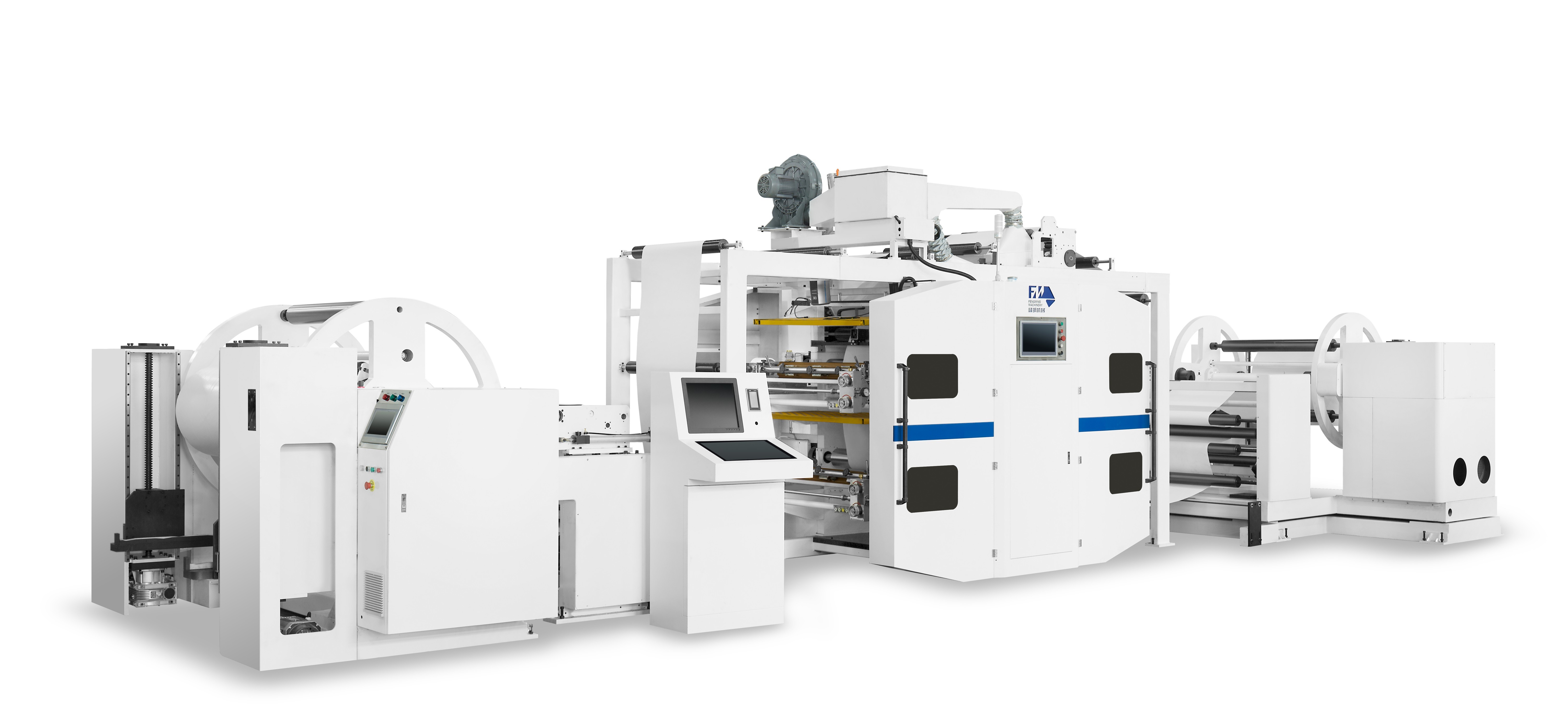 Energy Cascading Flexographic Printing Machine With Small Footprint And Low Energy Consumption