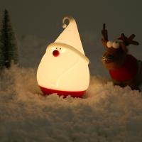 Buy cheap Christmas Night Light For Kids Lamp Cute Lamp 16 Colors Tap Silicone Kids Night product
