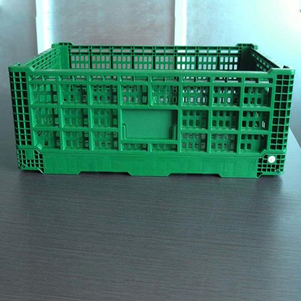 Buy cheap PP Material Vented Type Plastic Collapsible Crate Fruit Use 600x400x180Mm from wholesalers