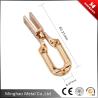 Buy cheap High quality Light Gold 63.21*8.47mm metal parts for bag accessries from wholesalers