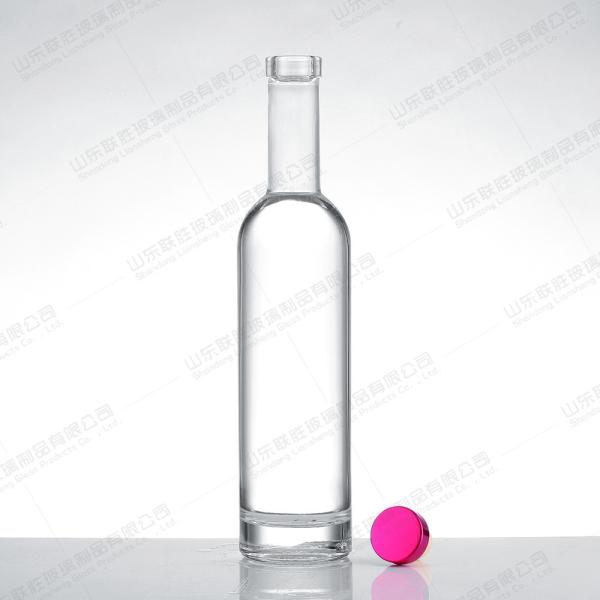 Whisky Bottle 750ml Industrial Beverage Custom Empty Glass Bottle for Cognac