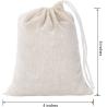 Buy cheap Factory Direct Supply Custom Multipurpose Different Size Cotton Storage Bags promotional drawstring bags from wholesalers