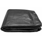 Polyethylene Black PE Tarpaulin for Rainproof and UV Resistance Width 2-11m