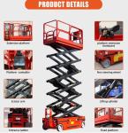 Customized Request Accepted Hydraulic Platform Truck Lift Table Plataforma De