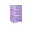 Buy cheap Purple Luggage Organizer Bags , Four Lattice Hanging Travel Toiletry Bag from wholesalers