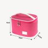 Buy cheap Custom Barrel Makeup Brush Bag Wholesale PU Toiletry Bag Portable For Travel from wholesalers