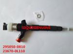 DENSO Common rail injector 295050-0810, 2950500810 for TOYOTA 2KD-FTV 23670