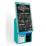 Buy cheap 21.5 Inch Self Checkout Machine Digital Self Ordering Service Payment Kiosk For Restaurant from wholesalers