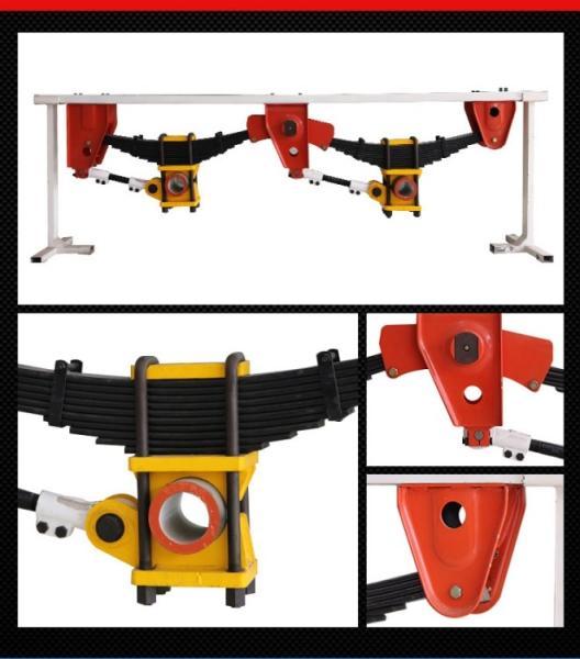 Buy cheap Tandem Axle 180mm Independent Trailer Suspension 2 Axle 90mm 32t from wholesalers
