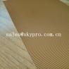 Buy cheap Abrasion Resistant Natural Crepe Shoe Sole Rubber Sheet Corrugated Pattern from wholesalers