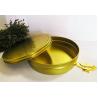 Buy cheap Vacuum Empty Caviar Tin Can Food Grade Packaging 500g from wholesalers