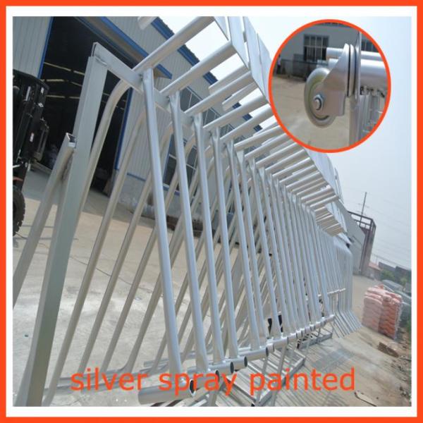 Q235 Steel Temporary Fencing , Site Security Fence Panels High Strength