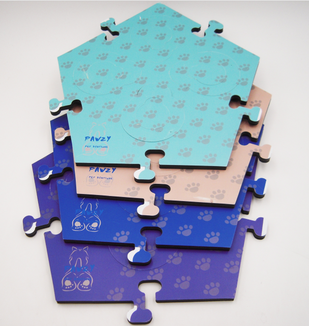 Minglu MLPD-002 New Hot sell Rubber base none slip Dog Training Pad Pet Training Pad Rubber Dog Mat with sound button