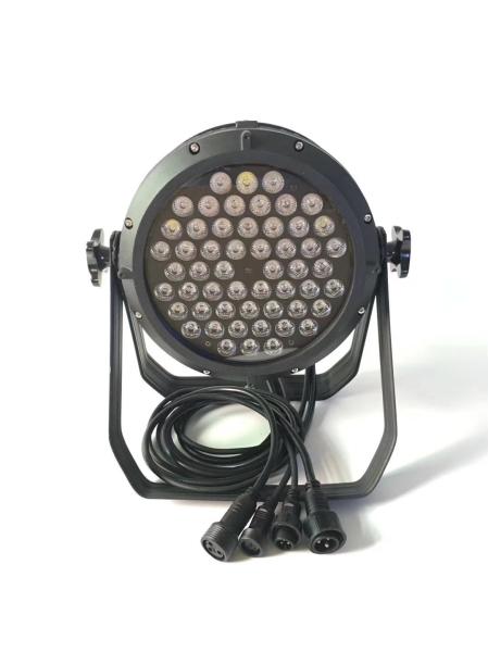 Buy cheap RGBW 3 In 1 54 * 3 Watt LED Par Light With 15 Degree Angle / LED Bar Disco from wholesalers