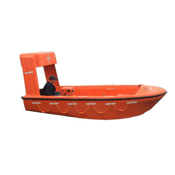 Buy cheap IACS Approved SOLAS 4.0m 6 Persons FRP Rescue Boat With Single Arm Launching Davit from wholesalers