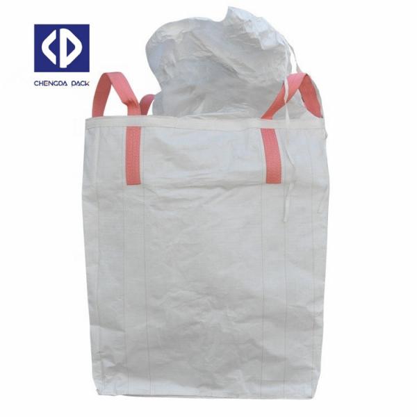 Buy cheap Full Open Large Woven Polypropylene Bags / Recycled Jumbo Bag Anti Static from wholesalers