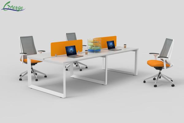 Buy cheap Organize Your Office with 4 Compartments and 2 Drawers Open Space Office Workstation 60 from wholesalers