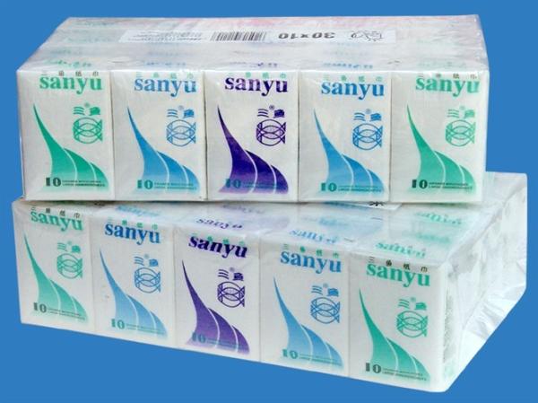 Buy cheap Premium Soft Unbleached 3 ply white pocket facial tissue , 10sheets/bag from wholesalers