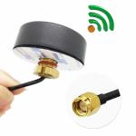 Customized Cable Length Waterproof GSM 2.4G 3G 4G LTE Puck Antenna for Screw