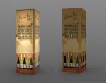 Tower LED Lite Tension Fabric Banner Stands Square Shape 6ft 8ft 10ft Size