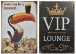 Tinplate Material Ktv / Room Decor Paintings Home Colour Decoration