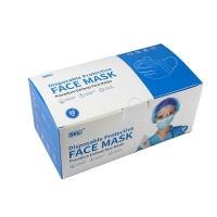 Buy cheap ISO14001 CMYK Face Mask Medical Box Packaging , PMS Disposable Face Mask Box product