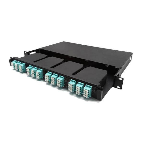 Buy cheap 288 Port MTP MPO Cables UHD Fiber Optic Patch Panel 24 Port ROHS from wholesalers
