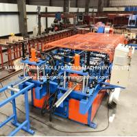 Buy cheap Roofing Truss Top Hat Roll Forming Machine Powerful Hydraulic Cutting product