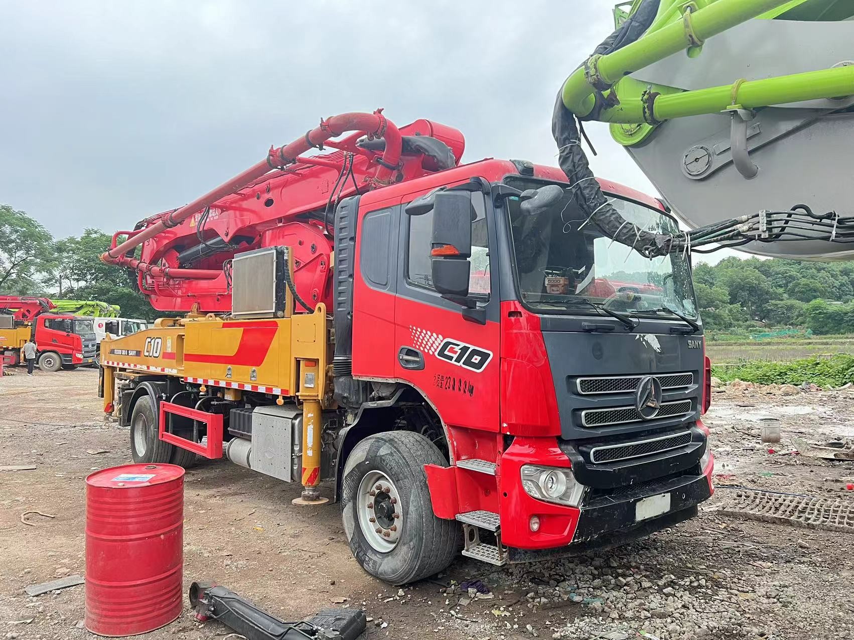 2020 SANY 39M Concrete Pump Truck Engineered for Extreme Conditions, Trusted by Builders Worldwide