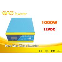 Buy cheap Single output off grid 12v 24v dc 220v ac pure sine wave solar inverter 1kw for product