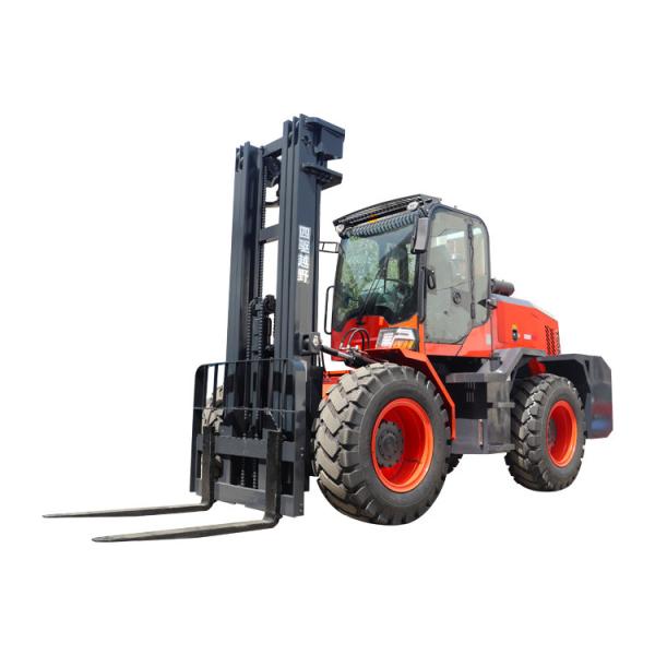 Buy cheap Farm Mud 3.5t 5t 4WD 4 Wheel Drive Off Road All Rough Terrain Diesel Forklifts from wholesalers