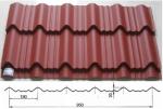 glazed panel machine for roofing
