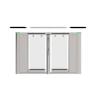 Buy cheap Temperated Glass Full Height SUS316 Stainless Steel Swing Gate from wholesalers
