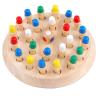Buy cheap 5.5cm Wooden Montessori Baby Toys Memory Matchstick Chess Game from wholesalers