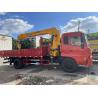 Buy cheap 8 Tons XCMG SQS200-4 Truck Mounted Used Crane With DongFeng Truck 2019 Year from wholesalers
