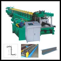 Buy cheap Building Material CZ Purlin Roll Forming Machine Metal Roll Former 11-16 Steps product
