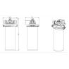 Buy cheap 5 Tons Stainless Steel water prefilters tap filter Outdoor drink water filters household water filter systems from wholesalers