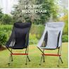 Buy cheap Outdoor Hiking Traveling Aluminium Lightweight Back Mesh Portable Folding Camping Moon Chair from wholesalers