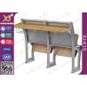 Buy cheap University / College Classroom Furniture Plywood Seating Steel Iron Leg from wholesalers