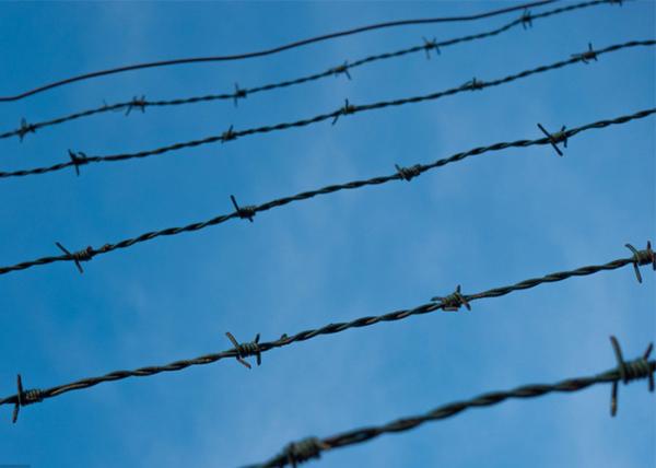 Buy cheap Use Of Prison Walls 50kg Double Strand Traditional Twist Barbed Wire Roll from wholesalers
