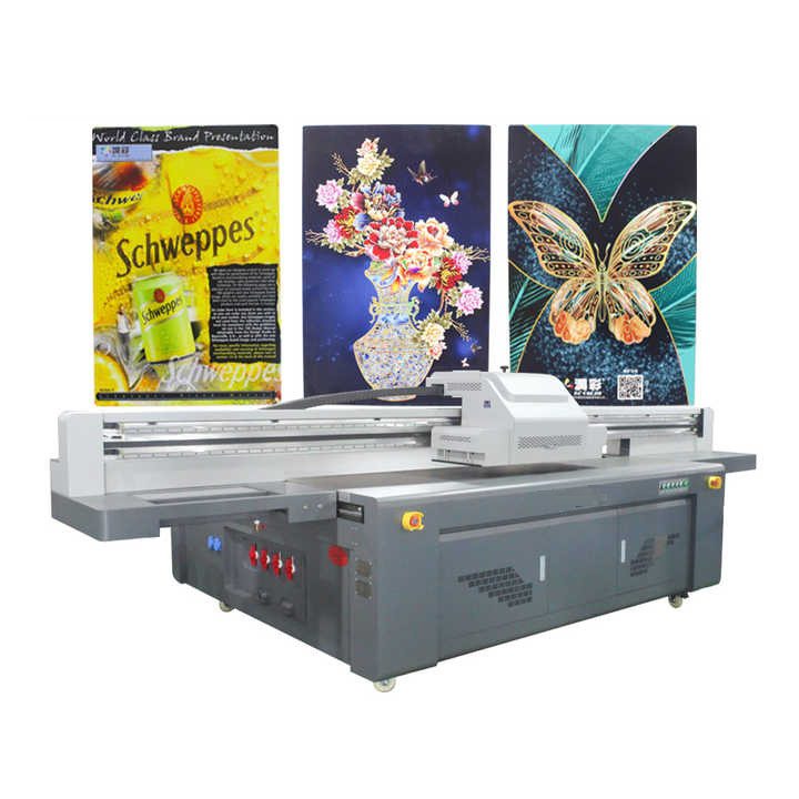 Up To 700 Ml Ink Cartridge Capacity Large Format UV Printer For Lnk Type LED Environmental UV Ink