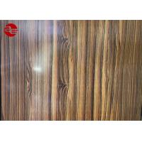Buy cheap Wood 0106 Prepainted Steel Coil Galvanized Eco Friendly In Wooden Color product