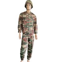 Buy cheap Ripstop / Twill Fabric French Military Uniform In Lizard Camo F2 Style product